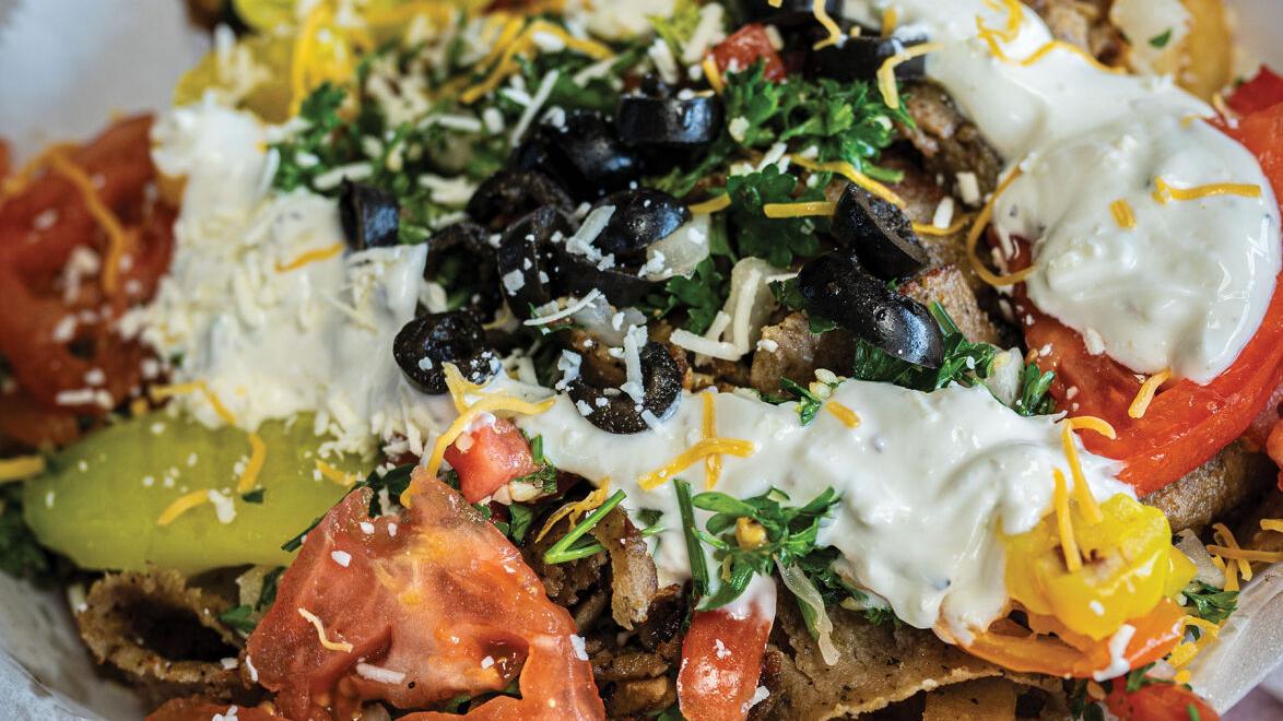Crazy Fries at Gyro Plus